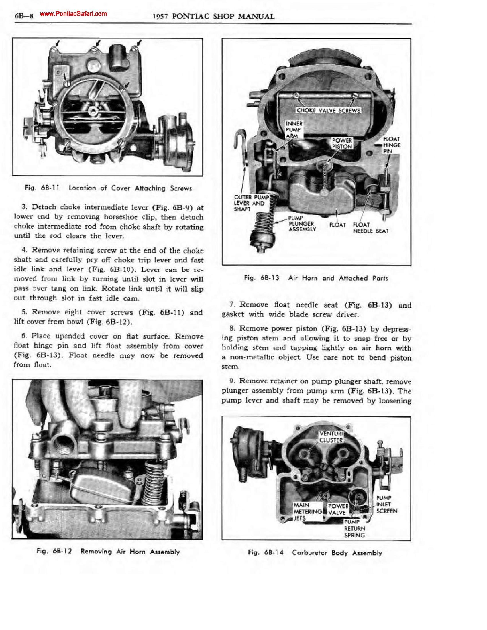 1957 Pontiac Shop Manual - Engine Fuel Page 8 of 60
